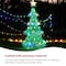 Glitzhome® 4.5ft. Lighted Christmas 3D Mesh Tree Outdoor Décor
